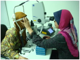Laser treatment for glaucoma